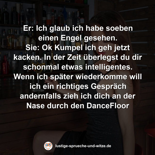 Ich glaub ich habe soeben einen Engel gesehen